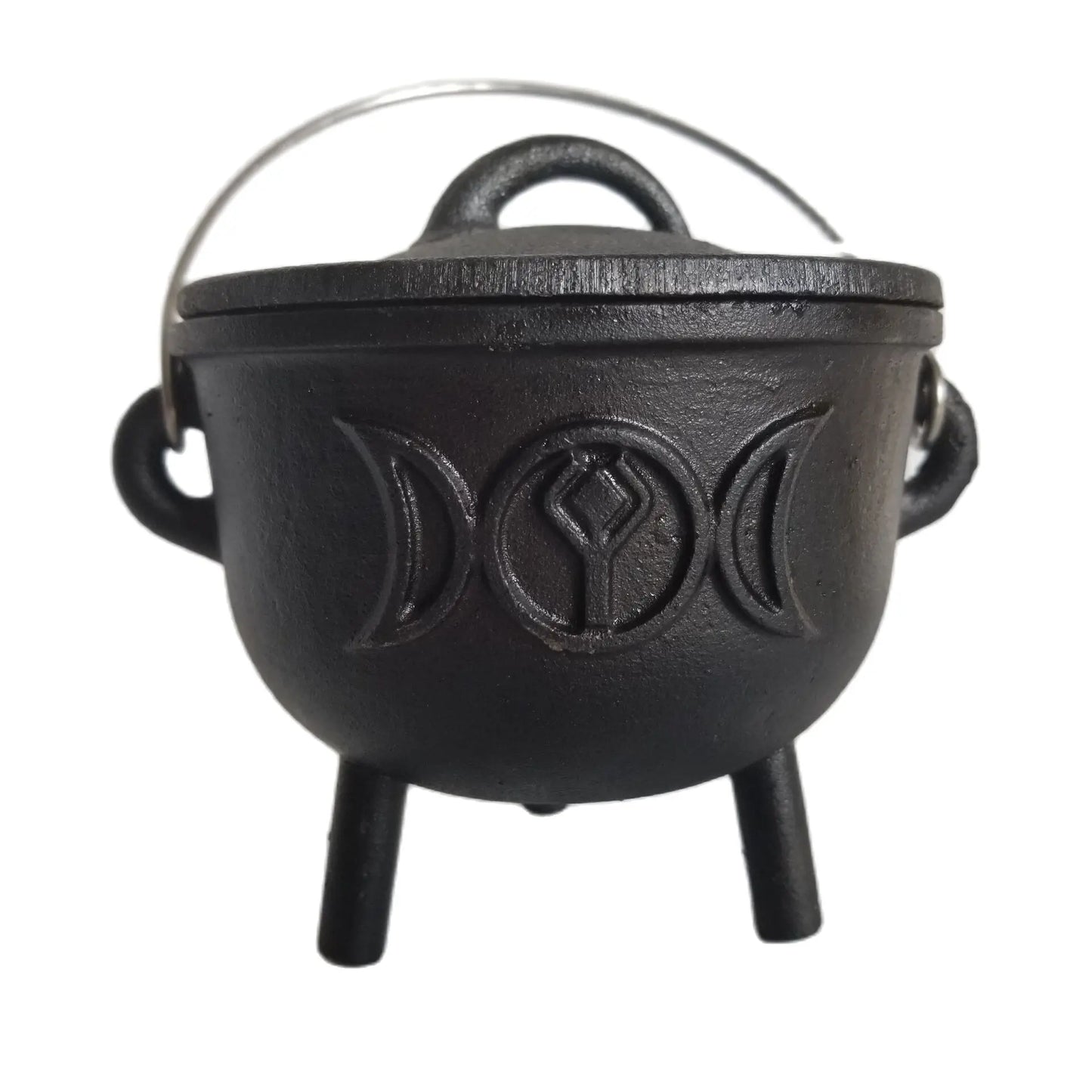 Cast Iron Cauldron with Lid Handle
