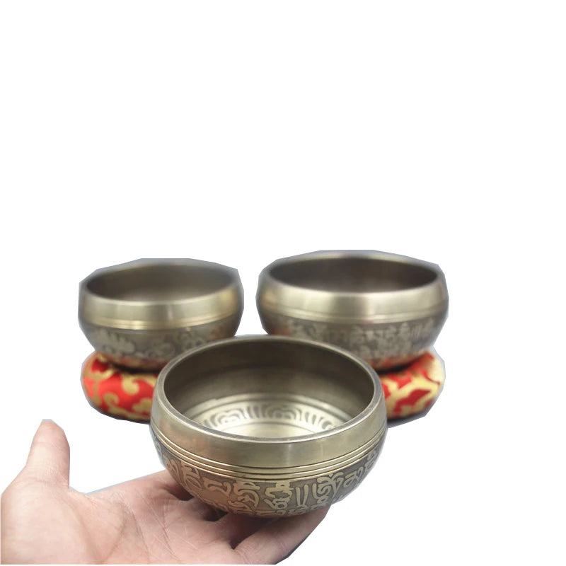 Tibetan Singing Bowl Set For Meditation