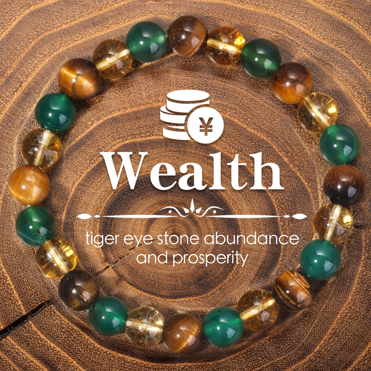 15 Divine Intentions: Spiritual Bracelet Set
