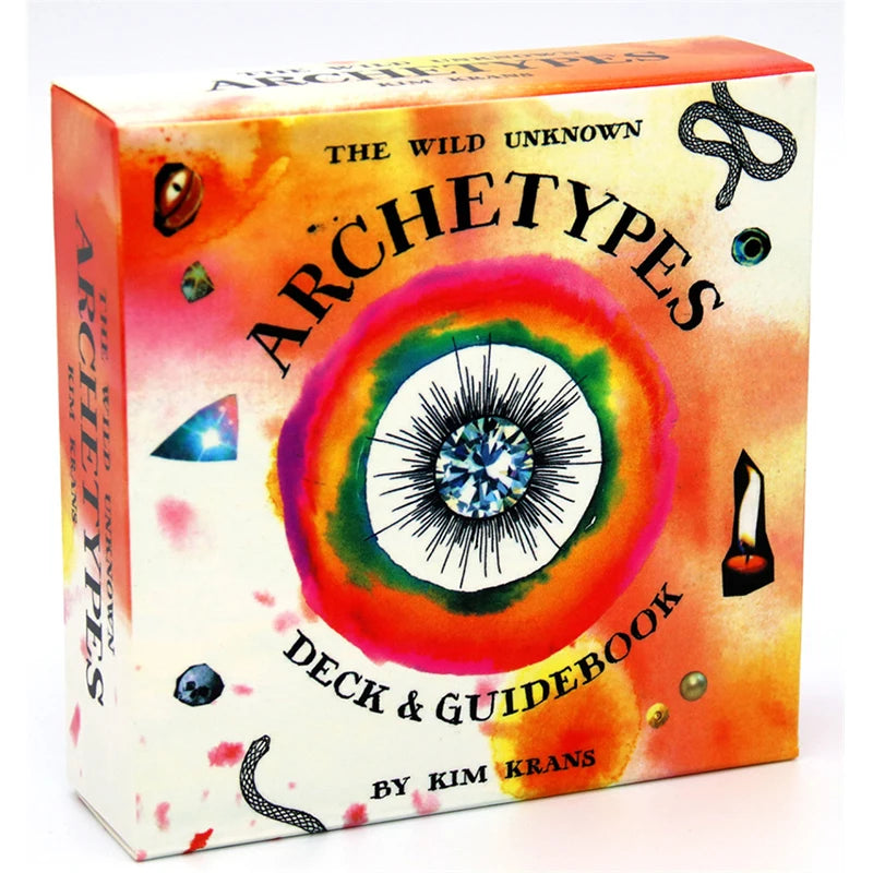 All-English Tarot Cards with Guide Book - The Rider Divination Tarot Cards for Beginners (Big Size)