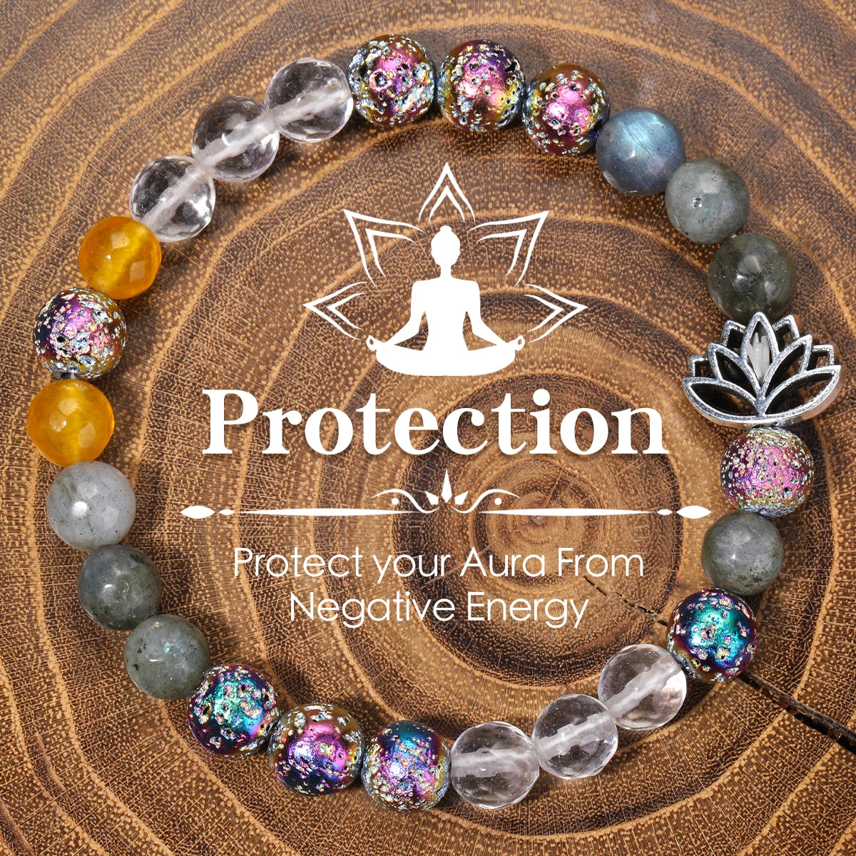 15 Divine Intentions: Spiritual Bracelet Set