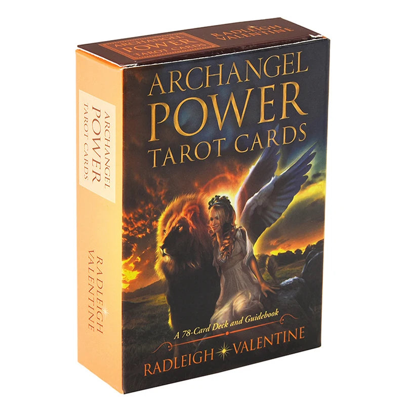 All-English Tarot Cards with Guide Book - The Rider Divination Tarot Cards for Beginners (Big Size)