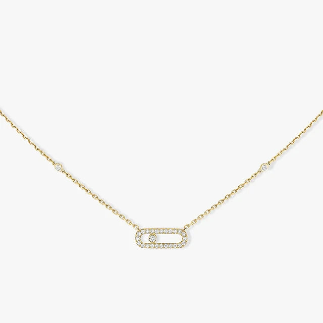 925 Sterling Silver Eye Shape Pendant Necklace - Luxury Women's Diamond Jewelry for Lucky Eye, Advanced Pairing and Layering